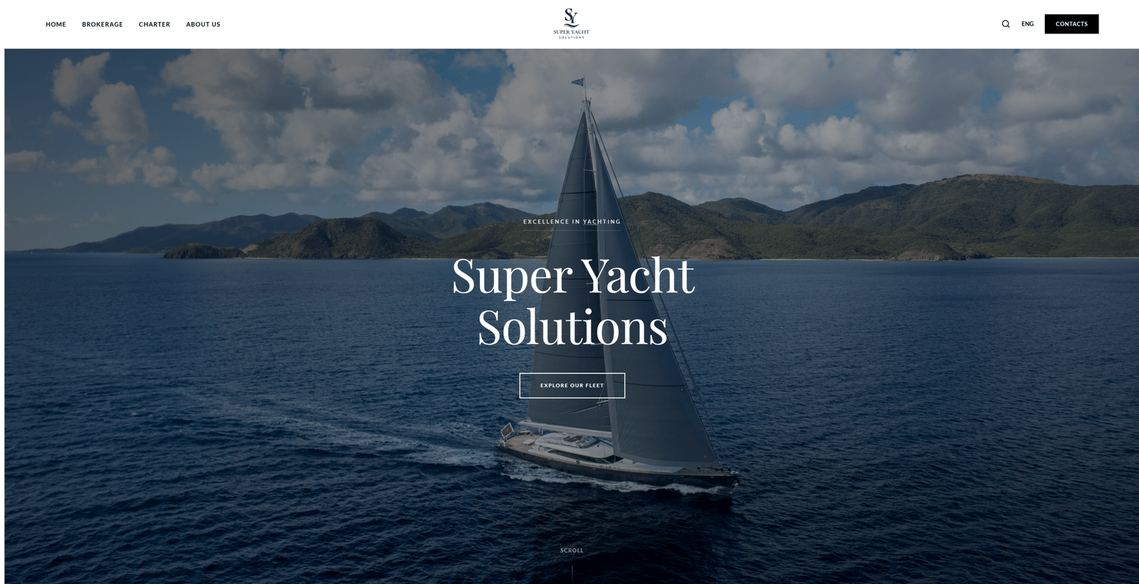 SYS Homepage Desktop